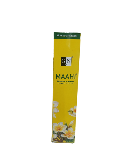 GN 1917 Maahi Premium Champa Incense Sticks | Long-Lasting Fragrance for Pooja & Home