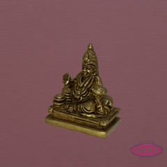 Antique Finish Brass Kubera Idol – God of Wealth