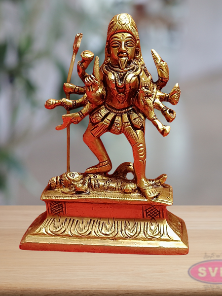 Brass Kali Idol