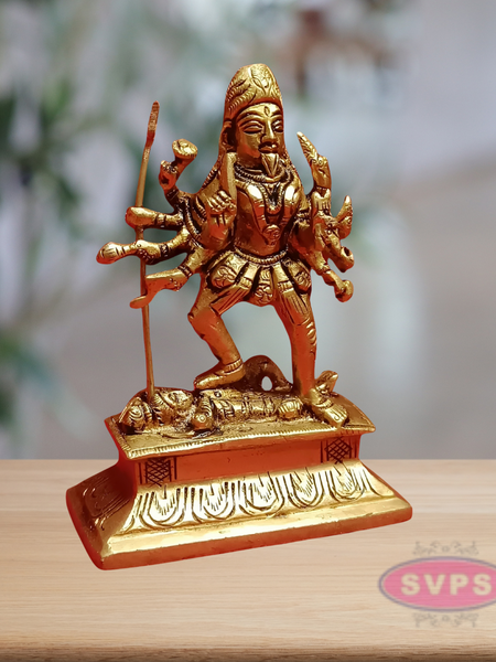 Brass Kali Idol