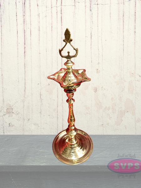 Brass Pooja Kuthu Vilakku -2 Variant