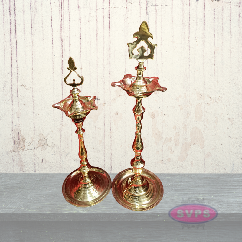 Brass Pooja Kuthu Vilakku -2 Variant