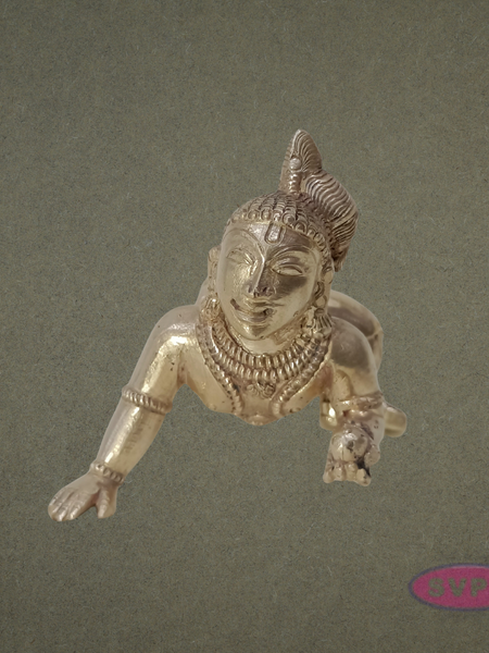 Panchalogam  Little Krishna / Laddu Krishna Idol