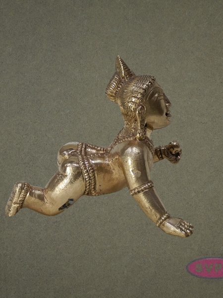 Panchalogam  Little Krishna / Laddu Krishna Idol