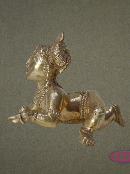 Panchalogam  Little Krishna / Laddu Krishna Idol
