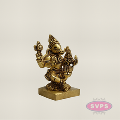Brass Lakshmi Varagar Murti – Lord Varaha with Goddess Lakshmi