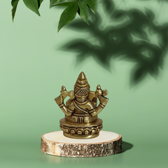 Brass Ganesha Idol for Home & Pooja Room
