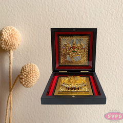Gold Plated Sri Lakshmi Padam Box