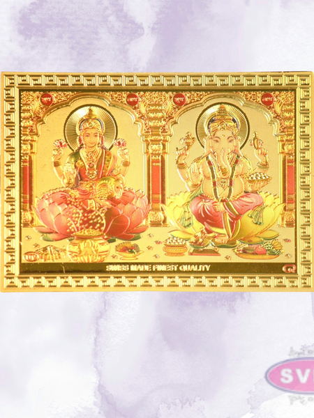 Lakshmi Ganesh Fridge Magnet