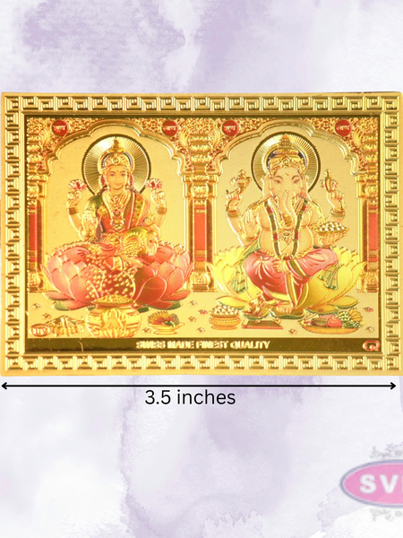 Lakshmi Ganesh Fridge Magnet
