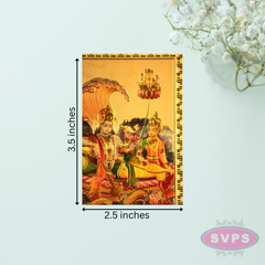 Lakshmi Narayana Fridge Magnet
