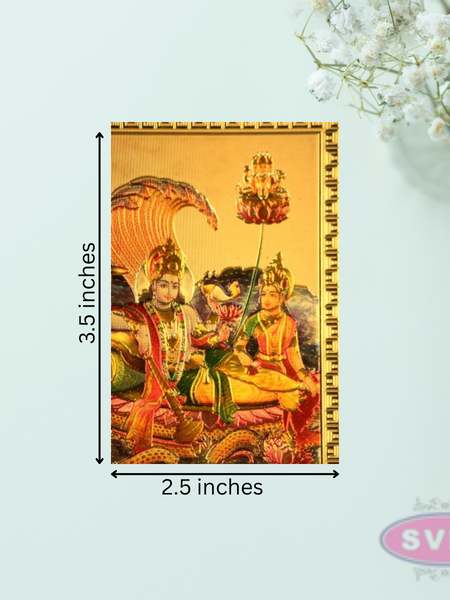 Lakshmi Narayana Fridge Magnet