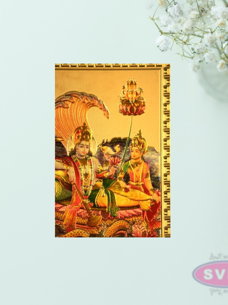 Lakshmi Narayana Fridge Magnet