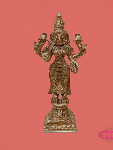 Panchalogam Goddess Lakshmi Statue