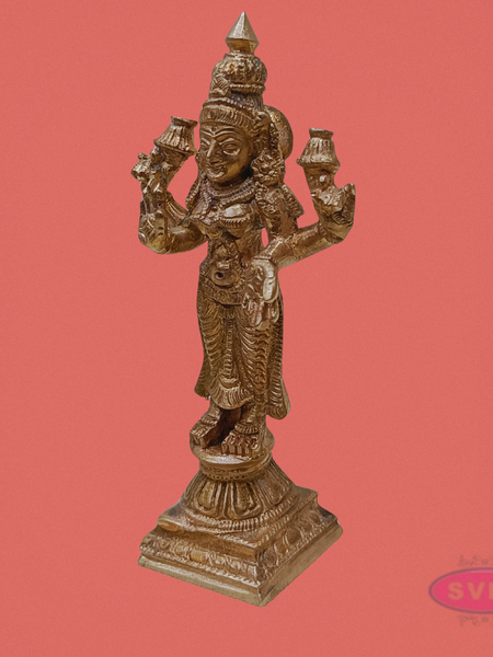 Panchalogam Goddess Lakshmi Statue