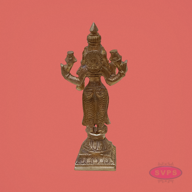 Panchalogam Goddess Lakshmi Statue