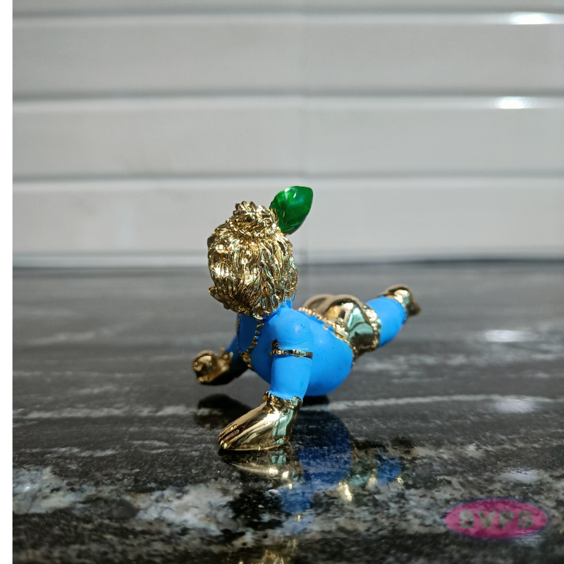 Gold Plated Laddu Gopal