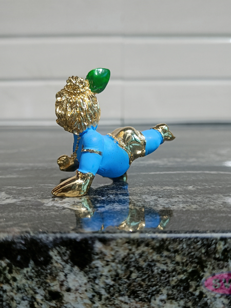 Gold Plated Laddu Gopal