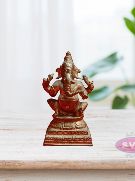 Panchalogam  Lord Ganesha Moorthy For Home Altar