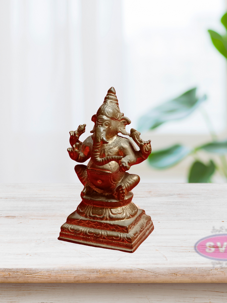 Panchalogam  Lord Ganesha Moorthy For Home Altar