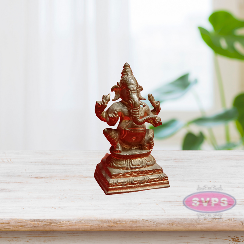 Panchalogam  Lord Ganesha Moorthy For Home Altar