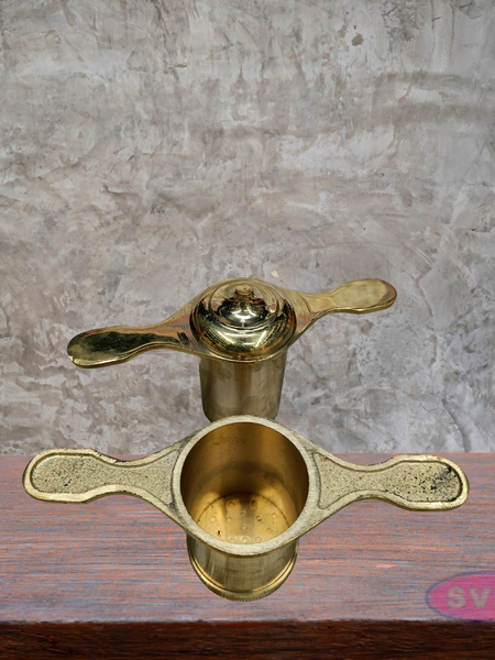 Handcrafted Brass Murukku Achu with Multiple Plates