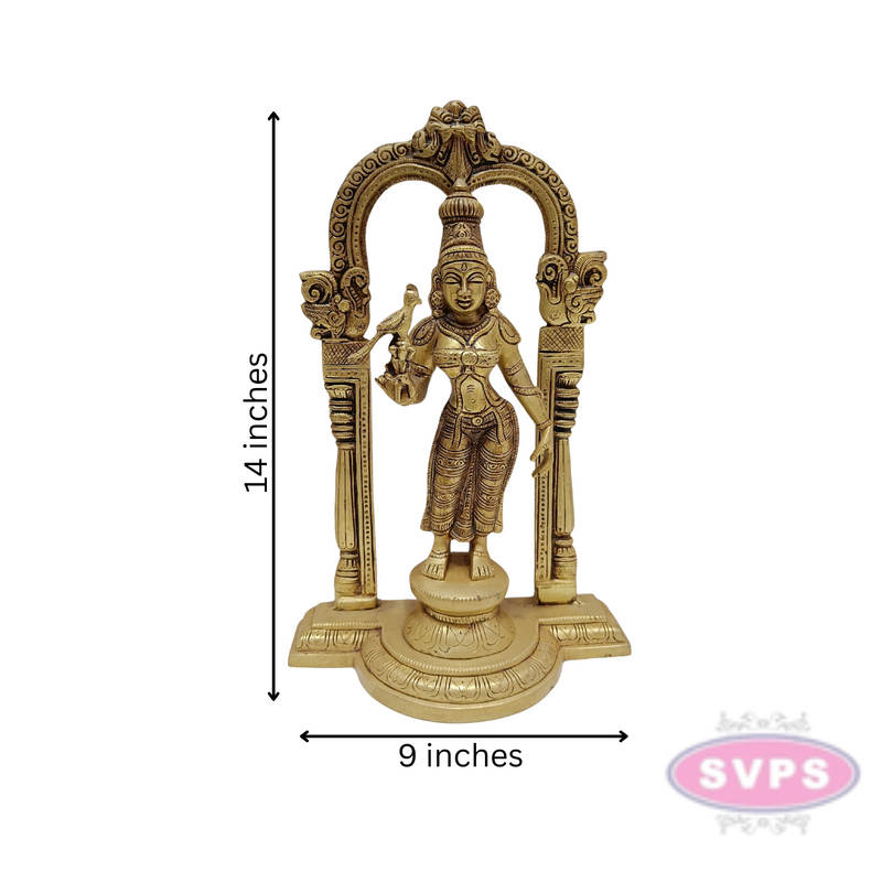 Madurai Meenakshi Amman Statue