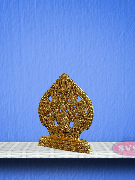 Metal Ashtalakshmi / Gold Finish / 3 inches