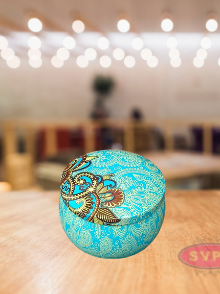 Multi Purpose Round Shape Tin Box / Gift Box