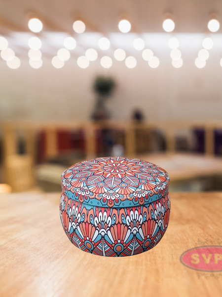 Multi Purpose Round Shape Tin Box / Gift Box