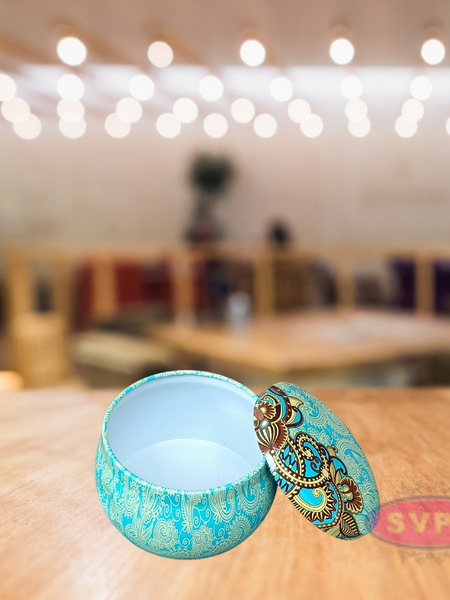 Multi Purpose Round Shape Tin Box / Gift Box