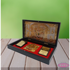 Gold Plated Murugan Valli Deivanai  Padam Box