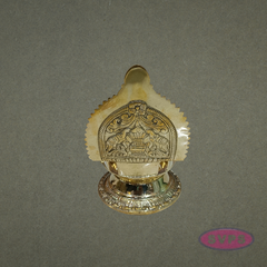 Sri Murugan Valli Deivanai Brass Vilakku – Traditional Pooja Oil Lamp