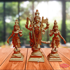 Panchalogam Murugan Valli Deivanai Handmade