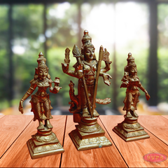 Panchalogam Murugan Valli Deivanai Handmade