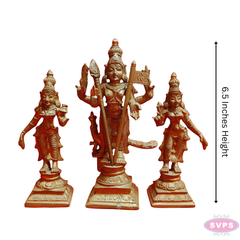 Panchalogam Murugan Valli Deivanai Handmade