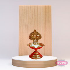 Brass Namam Vilakku Lotus Shape - 4 Variant