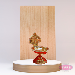 Brass Namam Vilakku Lotus Shape - 4 Variant