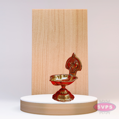 Brass Namam Vilakku Lotus Shape - 4 Variant
