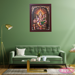 Narasimha Swamy Lakshmi With Prahladhan Photo Frame