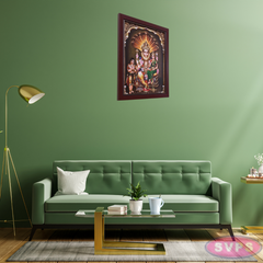 Narasimha Swamy Lakshmi With Prahladhan Photo Frame