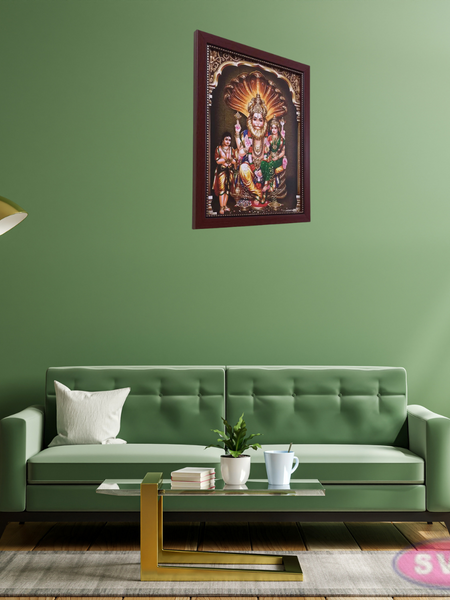 Narasimha Swamy Lakshmi With Prahladhan Photo Frame