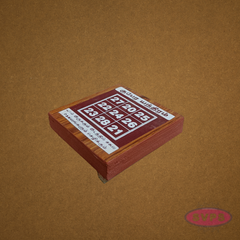Kubera Yantra Wooden Pooja Manai – Auspicious Wealth Prayer Platform