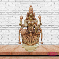 Goddess Padmavathi Thayar Brass Statue for Pooja Room