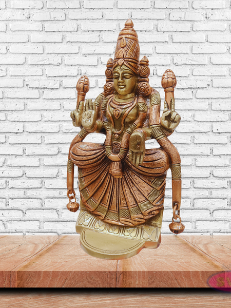 Goddess Padmavathi Thayar Brass Statue for Pooja Room