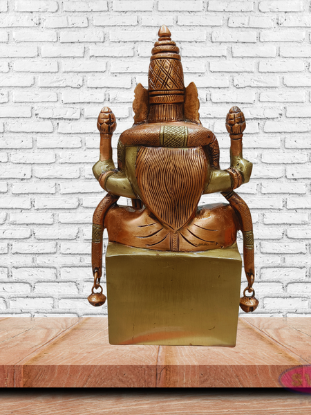 Goddess Padmavathi Thayar Brass Statue for Pooja Room