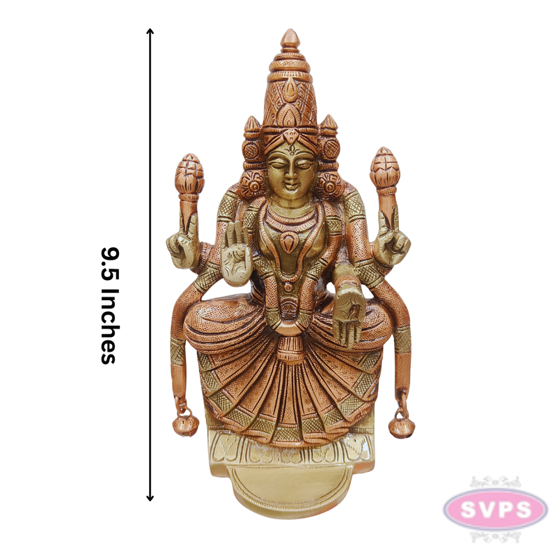 Goddess Padmavathi Thayar Brass Statue for Pooja Room