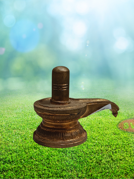 Panchalogam Shiva Lingam For Puja / 3 Inches