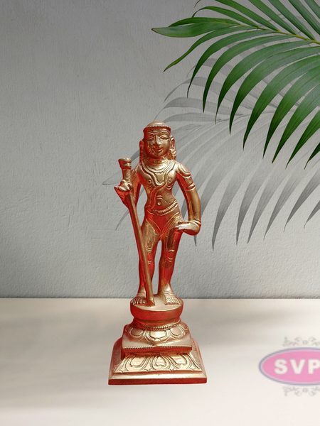 Panchalogam Palani Aandi Murugan Statue / Aandi Kolam