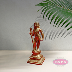 Panchalogam Palani Aandi Murugan Statue / Aandi Kolam